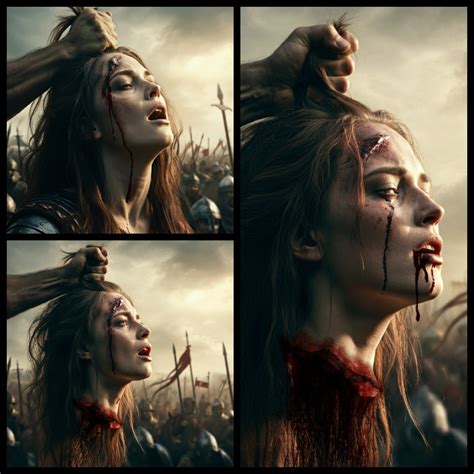Decapitated Female Warrior Collage By Raphaelsharpex On Deviantart