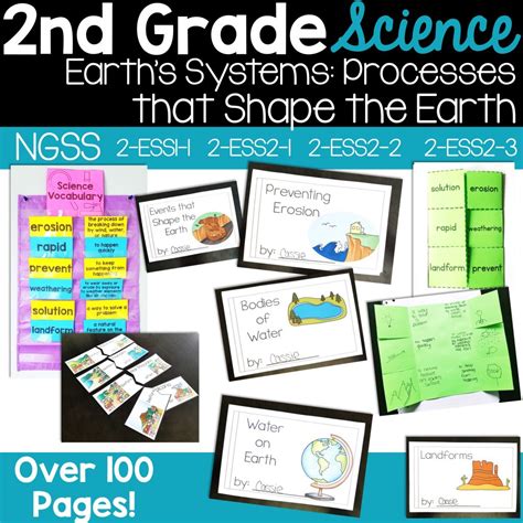 2nd Grade Earths Systems And Processes Worksheets And Activities Ngss