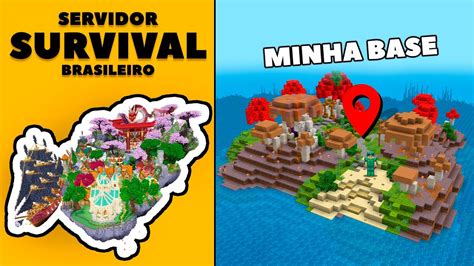 Sobrevivendo 100 Dias Em Uma Ilha No Servidor De Minecraft 1 20 Youtube