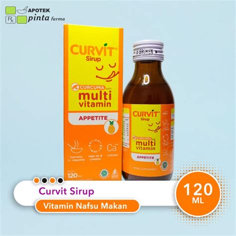 Jual Curvit Sirup Multivitamin Ml Ml Shopee Indonesia