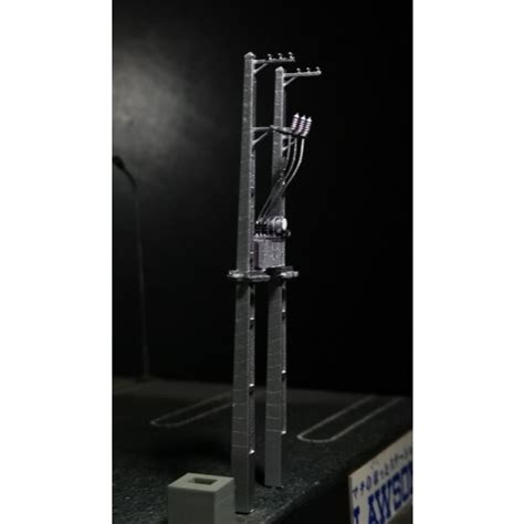 HOT WHEELS 3d 更換電極類型 2 1 64 電源桿實用電話實用桿配件西洋鏡壓鑄風火輪 Tomica Hobb 蝦皮購物