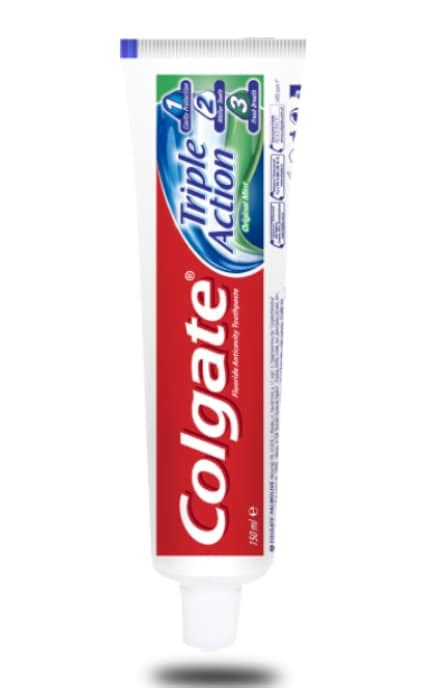 Зубная паста Colgate Натуральная мята тройное действие 150 мл | Watsons