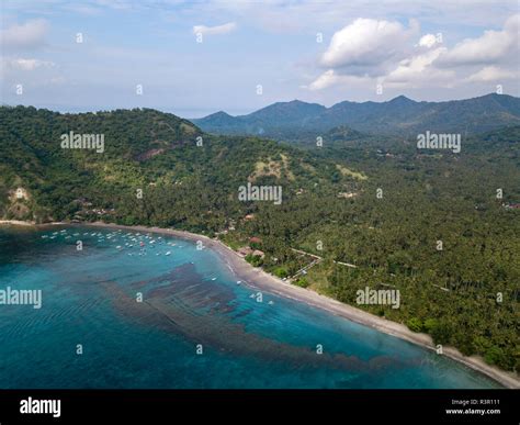 Indonesia, Bali, Aerial view of beach Stock Photo - Alamy