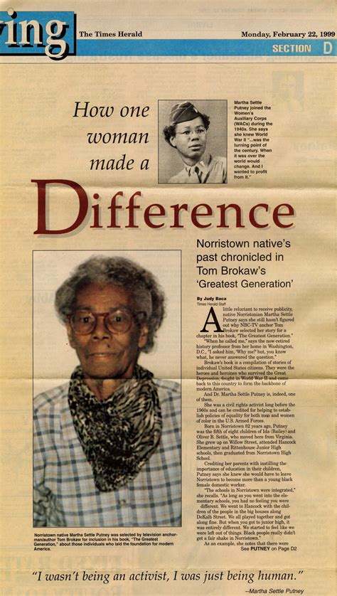 Dr. Martha Settle Putney – Historical Society of Montgomery County, PA