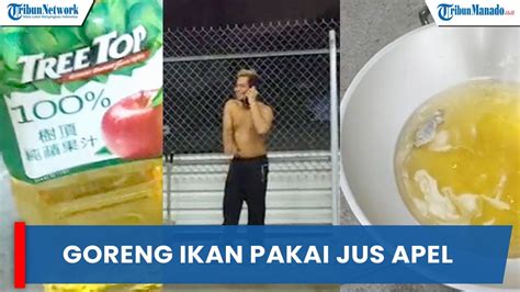 NGAKAK Dikira Minyak Pria Ini Goreng Ikan Pakai Jus Apel YouTube