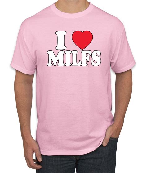 I Love MILFS I Heart Hot Moms R Rated Humor Men S Graphic Etsy De