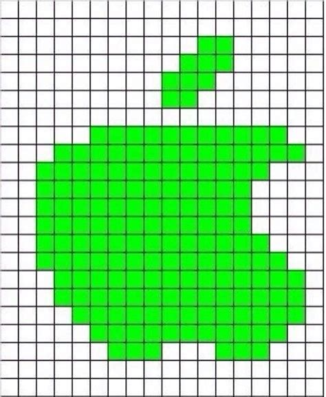Pixel Art Pattern for Cross Stitch and Embroidery