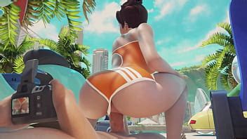 Overwatch Tracer Monta Una Polla En La Playa XVIDEOS