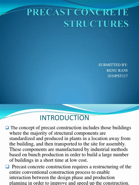 Pdf Precast Concrete Structures Dokumen Tips