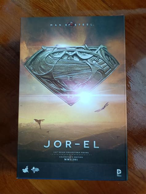 Hot Toys Superman Jor El Man Of Steel Carousell