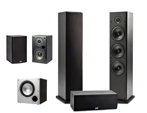 Buy Polk Audio 5 1 Channel Home Theater System With Powered Subwoofer