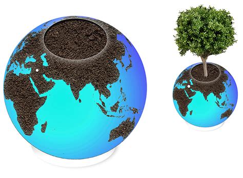 Глобус-горшок