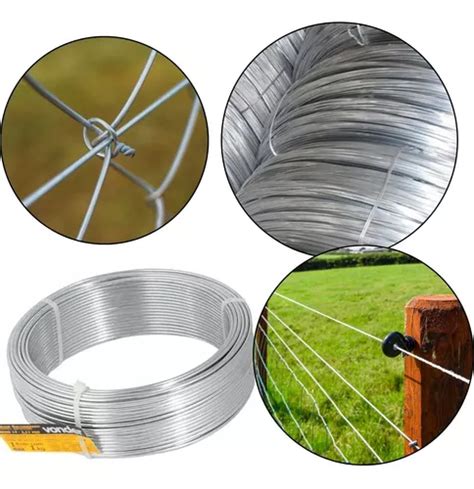 Arame Galvanizado Grosso Nº12 Bwg 12 Fio 2 77mm Liso 1kg