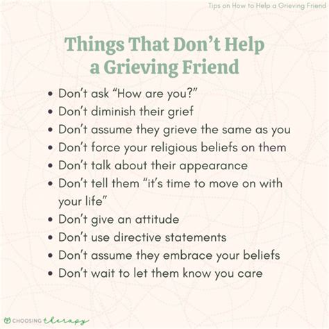 How To Help Someone Who Is Grieving 15 Tips