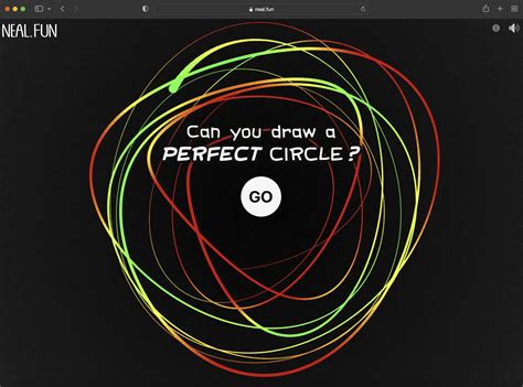 Can You Draw a Perfect Circle | Neal.Fun | Abakcus