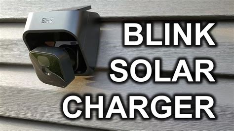 Blink Outdoor Solar Panel Charging Mount Review And Setup Guide YouTube