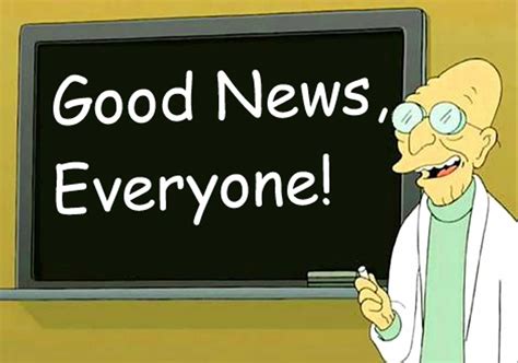 Good News Everyone Blank Template Imgflip