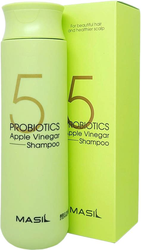 Мягкий бессульфатный шампунь Masil 5 Probiotics Apple Vinegar Shampoo с ...