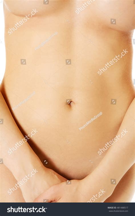 Attractive Nude Woman Covering Herself Stock Photo 481488517 Shutterstock