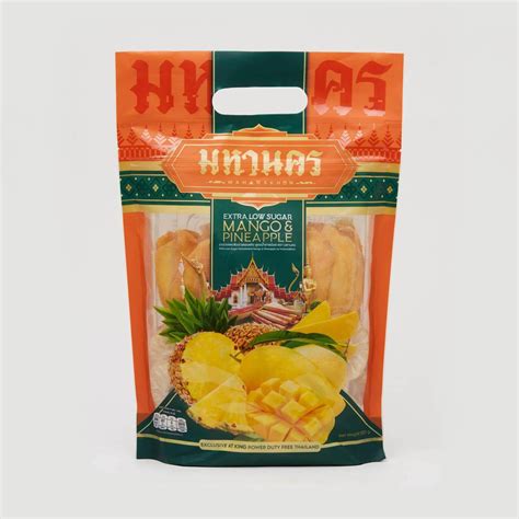 KING POWER SELECTION Dehydrated Mango And Pineapple Low Sugar Big Pack