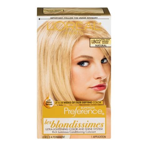 Save On L Oreal Superior Preference Permanent Hair Color Light Natural Blonde LB02 Order Online