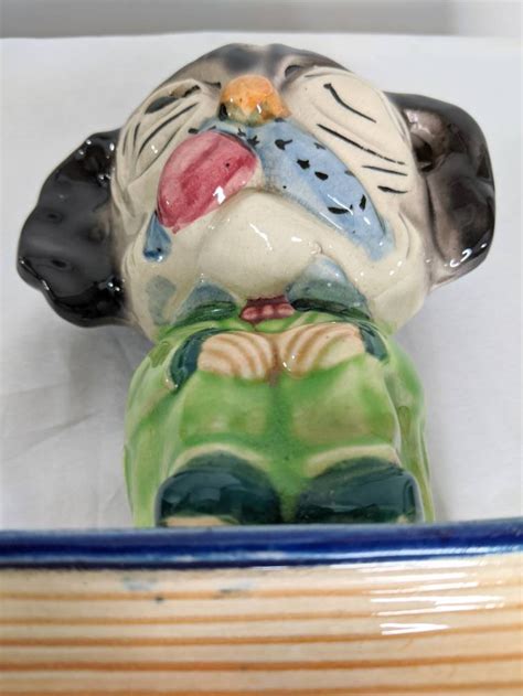 Vintage Foo Dog Incense Burner Made In Japan Crazy Dog Etsy