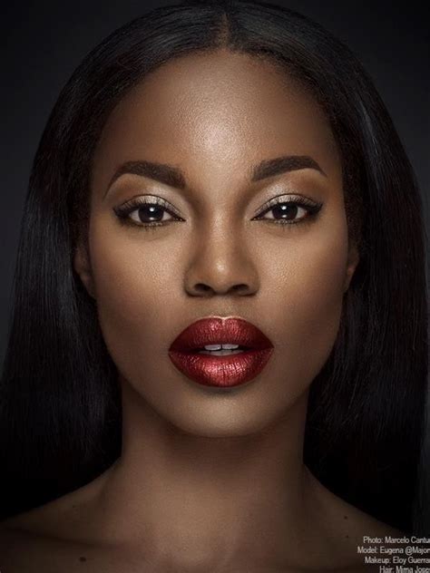 Pin By Portraits By Tracylynne On Brown Skin Dark Skin Makeup For