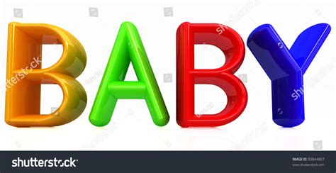 765 Font New Baby 3d Images Stock Photos And Vectors Shutterstock
