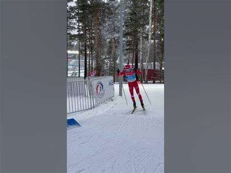 Лыжные гонки: борьба спортсменов / спорт лыжи старт финиш лыжники ...