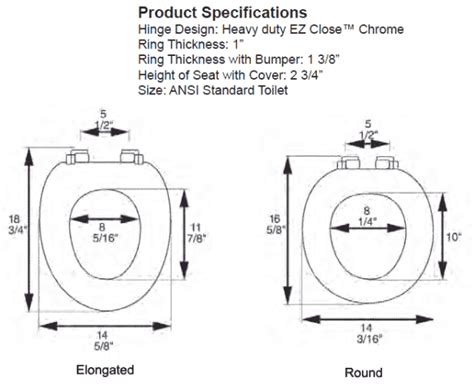 Elongated Vs Round Toilet Seat