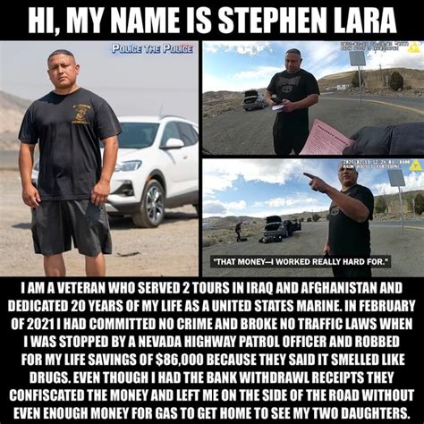 HI MY NAME IS STEPHEN LARA THAT MONEY WORKED REALLY HARD FOR AM