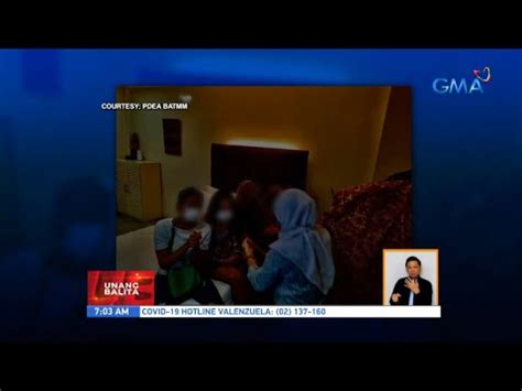 Na Babaeng Biktima Umano Ng Sex Trafficking Sa Cotabato City Nasagip Videos Gma News Online
