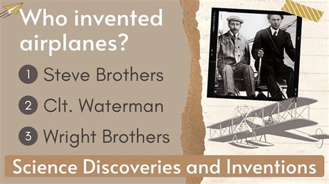 Science Discoveries And Inventions Quiz Famous Discoveries And