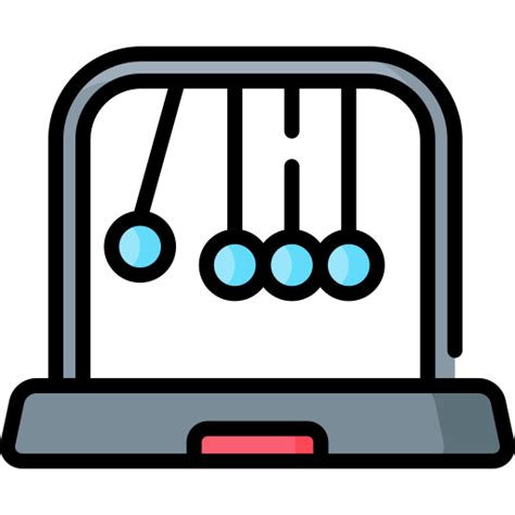 Newton cradle Special Lineal color icon