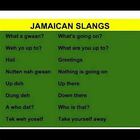 Words In Jamaican Language