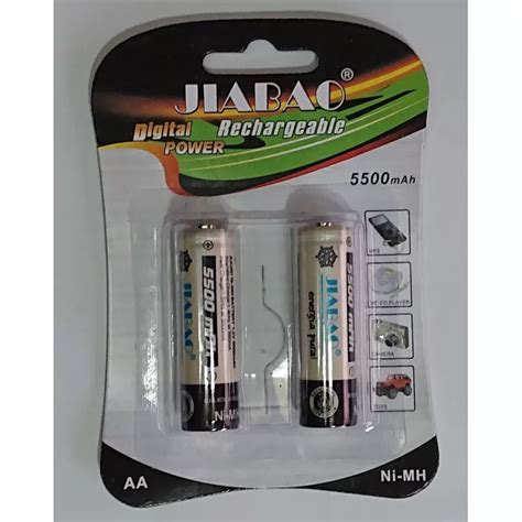 Akumulatorki AA R-6 zwykłe paluszki 5500mAh NI-MH