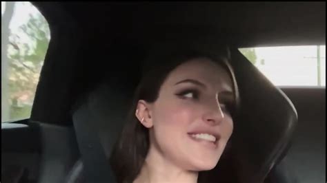 Gorgeous MILF Car Blowjob