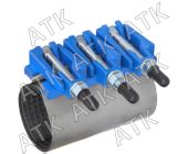 Хомут ремонтный с чугунным замком ХР04-НЖ АТКА