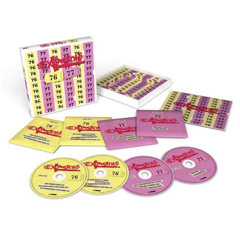 Sex Pistols 76 77 A New Four CD Box Set SuperDeluxeEdition