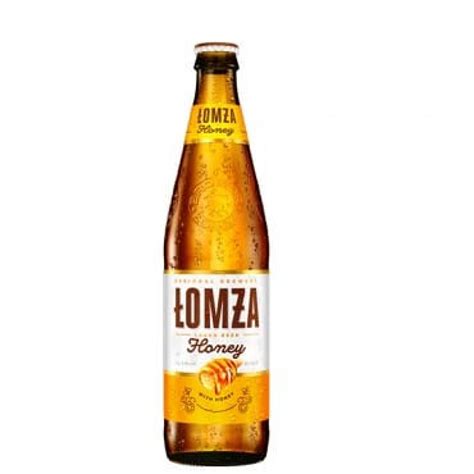 Łomża Miodowe butelka 5 7 500ml Bière blonde polonaise