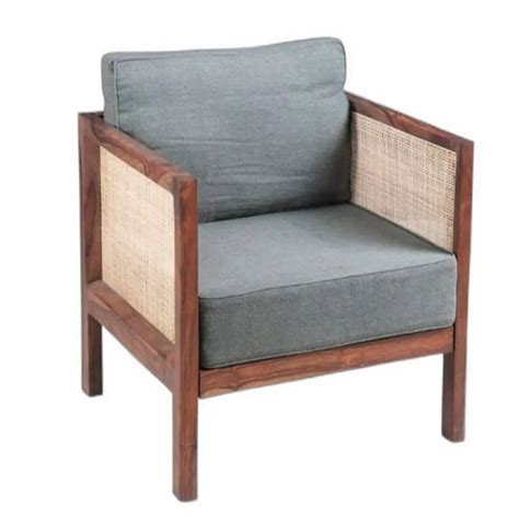 1 Seater Teak Wood Single Wooden Sofa Chair At Rs 17000 In Mumbai ID