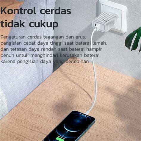 Jual Hot Kivee Kepala Charger Iphone Fast Charging W Macaron Charger Type C Micro Usb Gass