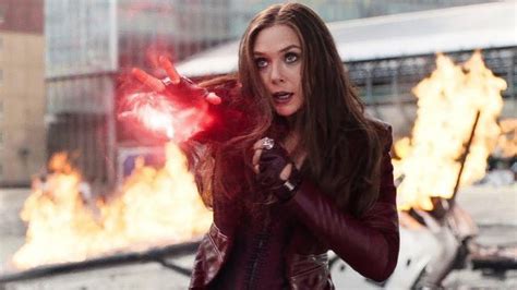 The Replica Of The Magic Fire Of Wanda Maximoff Scarlet Witch