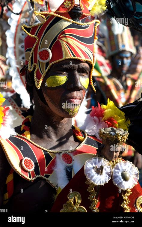 Philippines Panay Iloilo Dinagyang Festival Stock Photo Alamy