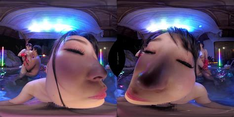 Dsvr Vr Dream New Customs Rumored In A Hot Spring Town Open Air Bath Where A Busty