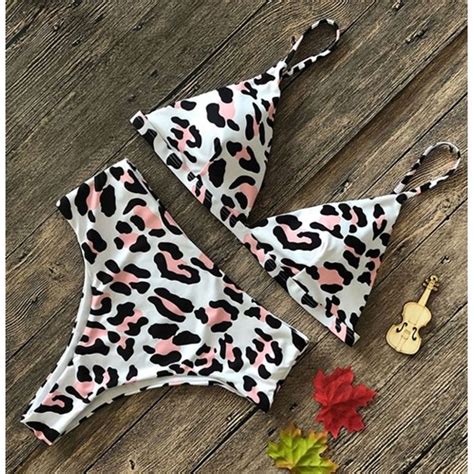 STRÓJ KĄPIELOWY BIKINI LEOPARD PRINT HILO Snm eModne
