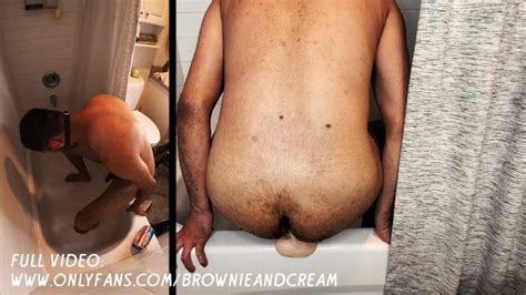 Hung Pakistani TOP Shoved A Thick Dildo Up His Ass While He Gagged On A GAG Ball