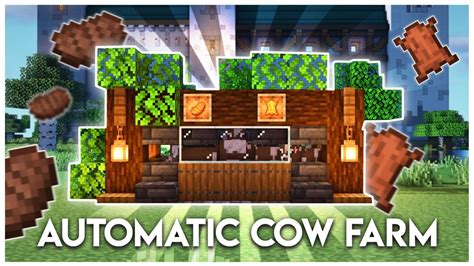 🔥 Minecraft Best Cow Farm Simple And Easy 119 Java Bedrock