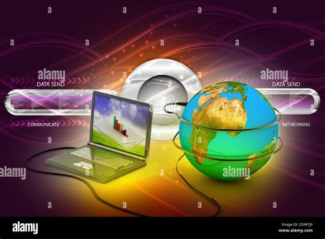 Global Internet Concept Stock Photo Alamy