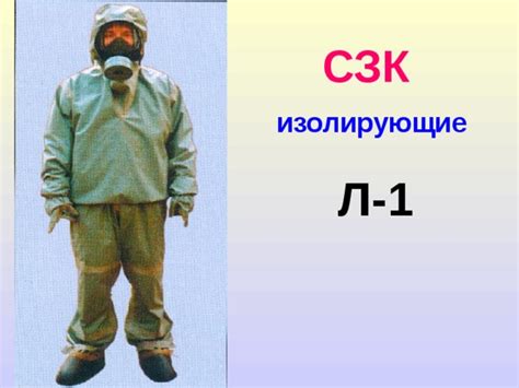 Презентация на тему "Индивидуальные средства защиты"
